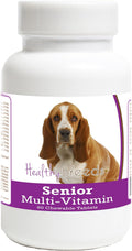Healthy Breeds Multivitamínico para Perros Senior Basset Hound 60 Comprimidos