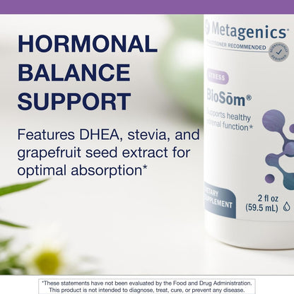 Metagenics BioSom – Gotero de DHEA Liposomal con Extracto de Pomelo y Stevia – Apoya el Bienestar General – Sin OGM, Sin – Image 3