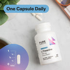 PureFormulas L-Teanina 100 mg - 60 Cápsulas Vegetarianas
