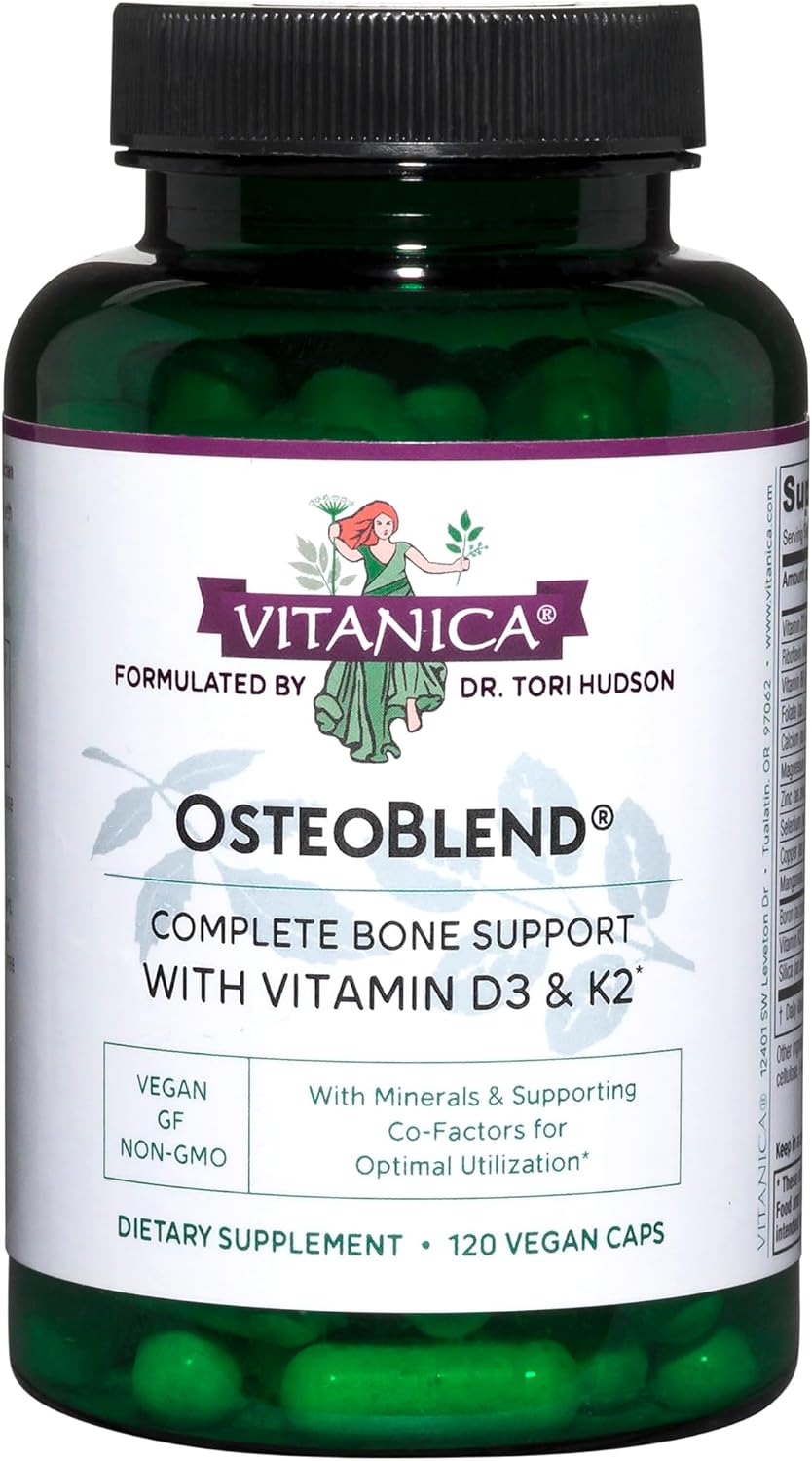 Vitanica Senior Symmetry, Multivitamínico y Minerales para Mayores de 65 Años, Vegano, 180 Cápsulas