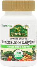 NaturesPlus Source of Life Garden Multivitamínico Diario para Mujeres - 30 Comprimidos