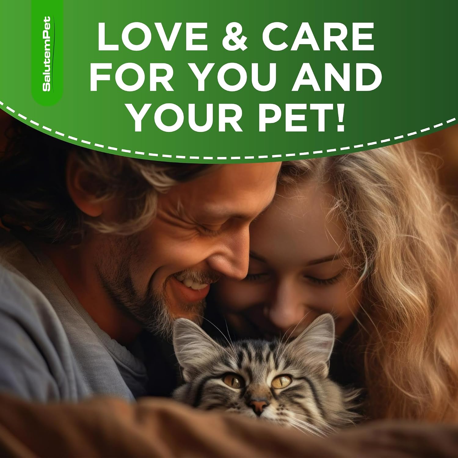 Multivitamínico Líquido para Perros y Gatos 10 en 1 - Vitaminas C, D3, Grupo B, Glucosamina, Arándano - Sabor a Carne - 60 ml