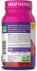 Nature's Truth Gominolas para Cabello, Piel y Uñas con Biotina - 140 Gominolas Veganas Sabor Fruta