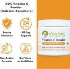 Wholistic Pet Organics Vitamina C en Polvo para Perros y Gatos - 57 porciones (57 g)