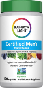 Rainbow Light Multivitamínico para Hombres | 120 Cápsulas
