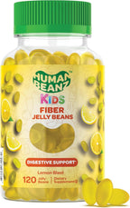 Human Beanz Multivitamin Jelly Bean Gummies para Niños con Zinc - 120 Gominolas Sabor Berry Blast