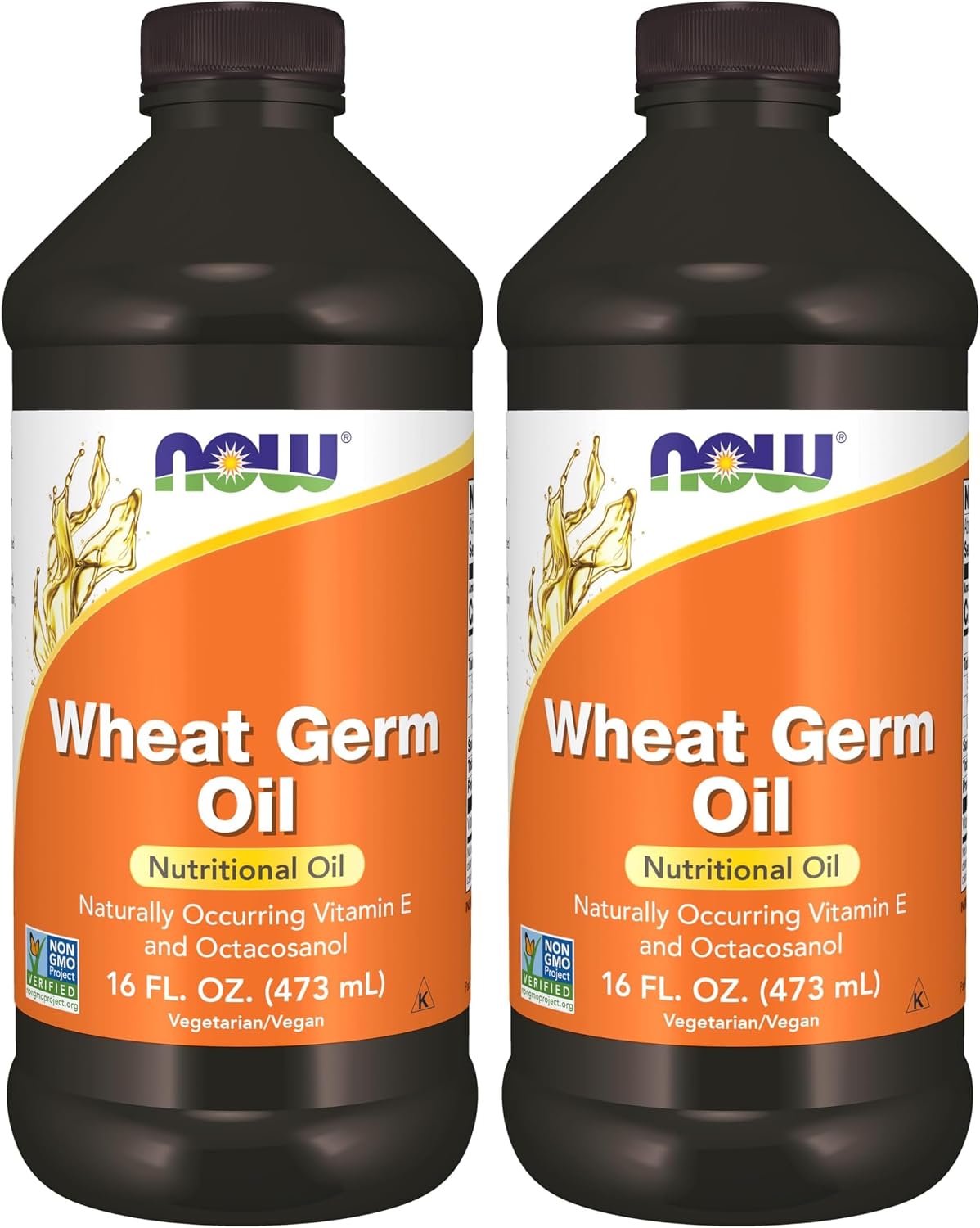 NOW Foods Aceite de Germen de Trigo Natural, 473 ml