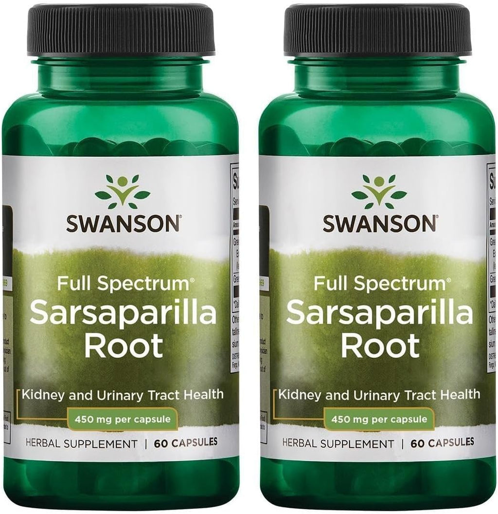 Swanson Zarzaparrilla Raíz 60 Cápsulas