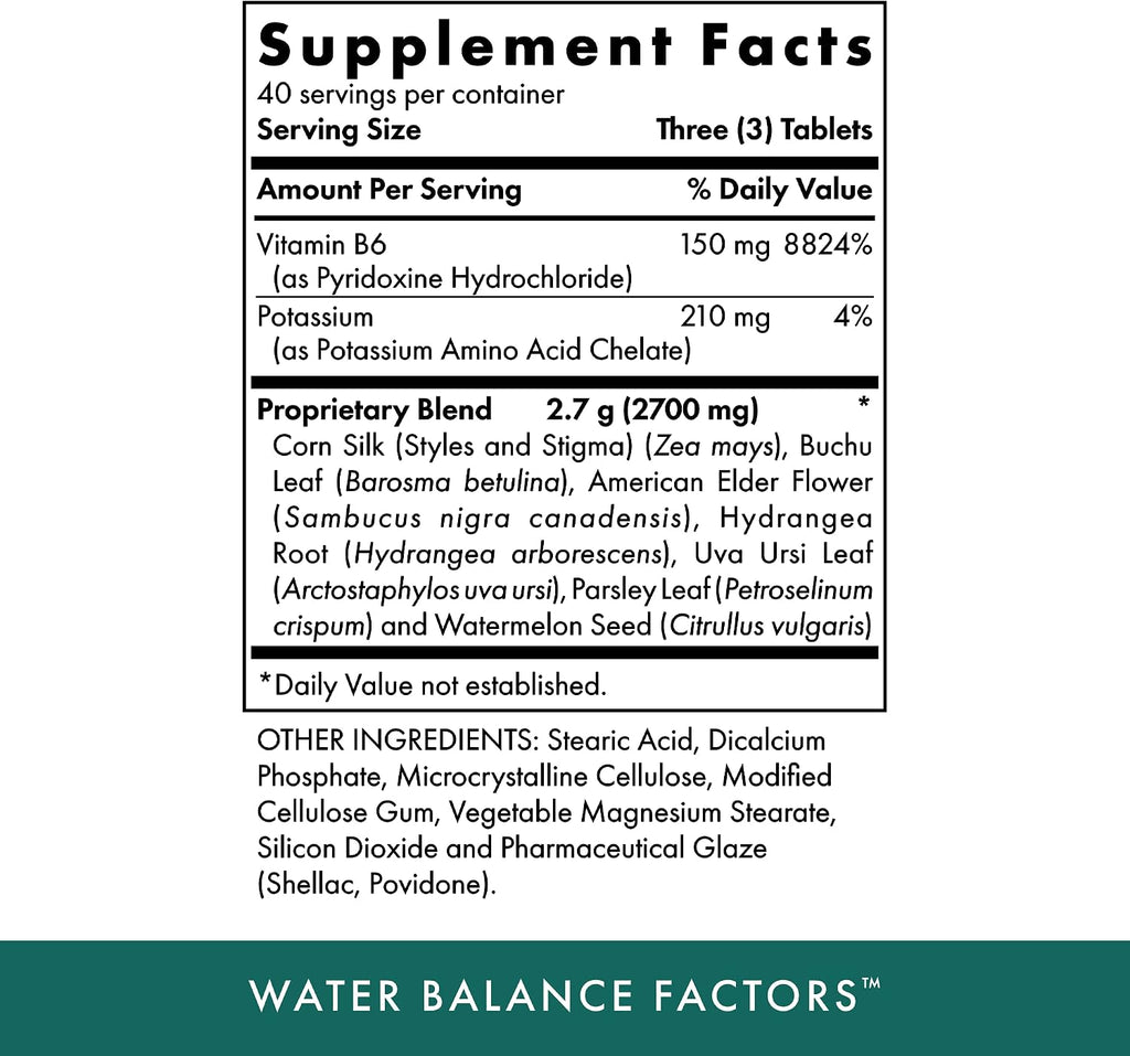 Michael's Health Factores de Equilibrio Hídrico – 120 Comprimidos Vegetales