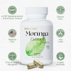 HyberVive Moringa Pura Cápsulas 800mg - 60 Cápsulas Veganas