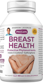 ANDREW LESSMAN Breast Health 30 Cápsulas - Compuestos Protectores para el Apoyo Natural del Tejido Mamario