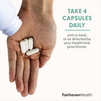 Fairhaven Health Myo-Inositol 2000mg - 120 Cápsulas Veganas - Suplemento de Vitamina B8