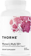 THORNE Women's Multi 50+ - Multivitamínico diario completo para mujeres mayores de 50 años
