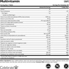Celebrate Vitamins Multivitamínico Bariátrico Masticable Sin Hierro - 60 Comprimidos Sabor Uva