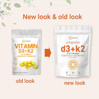 Micro Ingredients Vitamina D3 5000 UI + K2 MK-7 100 mcg, 600 Cápsulas Blandas