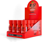 ALFA VITAMINS B12 Vitamin Shot 10000 mcg - Pack de 20 Viales - Sin Azúcar ni Cafeína