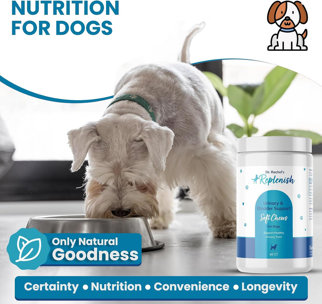 Replenish Urinary Tract Chews - Masticables para la salud urinaria de perros (60 unidades)