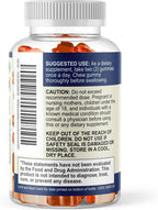 Nature's Nutrition Gominolas para el Cerebro - 3X Fuerza con Fosfatidilserina, B6, B12 y Nootrópicos para Memoria, Enfoque y Concentración - 60 Gominolas