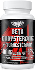 Orisilico Beta Ecdisterona y Turkesterona 1400 mg – 98% Pureza – 60 Cápsulas