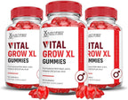 Justified Laboratories Vital Grow XL Gominolas de Vinagre de Manzana con Vitamina B12 - 1000 mg - Pack de 5 (150 porciones)