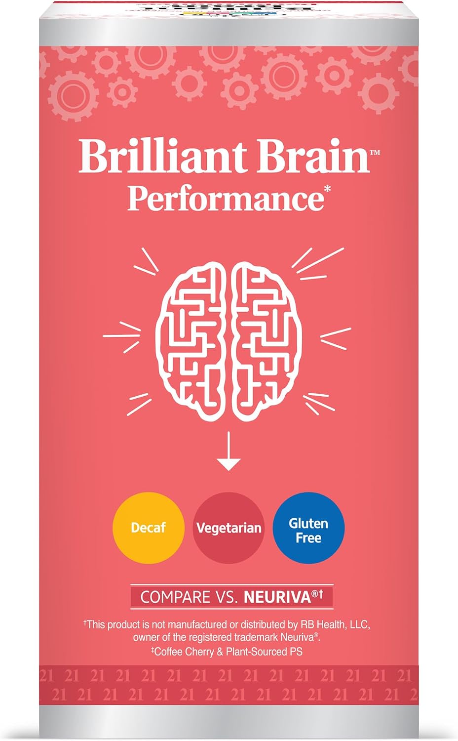 21st Century Brilliant Brain Performance Cápsulas - 30 unidades
