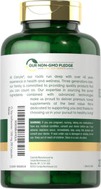 Isoflavonas de Soja Carlyle para Mujeres y Hombres | 200 Cápsulas | Suplemento Extracto No-GMO Sin Gluten