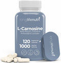 LongLifeNutri L-Carnosina 1000mg - Beta-Alanil-L-Histidina para Energía Celular y Claridad Mental, 120 Cápsulas Vegetarianas (2 Meses)