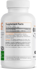 Bronson Vitamina C 1000 mg – Ácido Ascórbico Premium No GMO (250 Comprimidos)