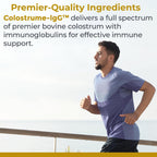 Premier Research Labs Colostrum-IgG – Calostro Bovino para la Salud Inmunitaria, 60 Cápsulas