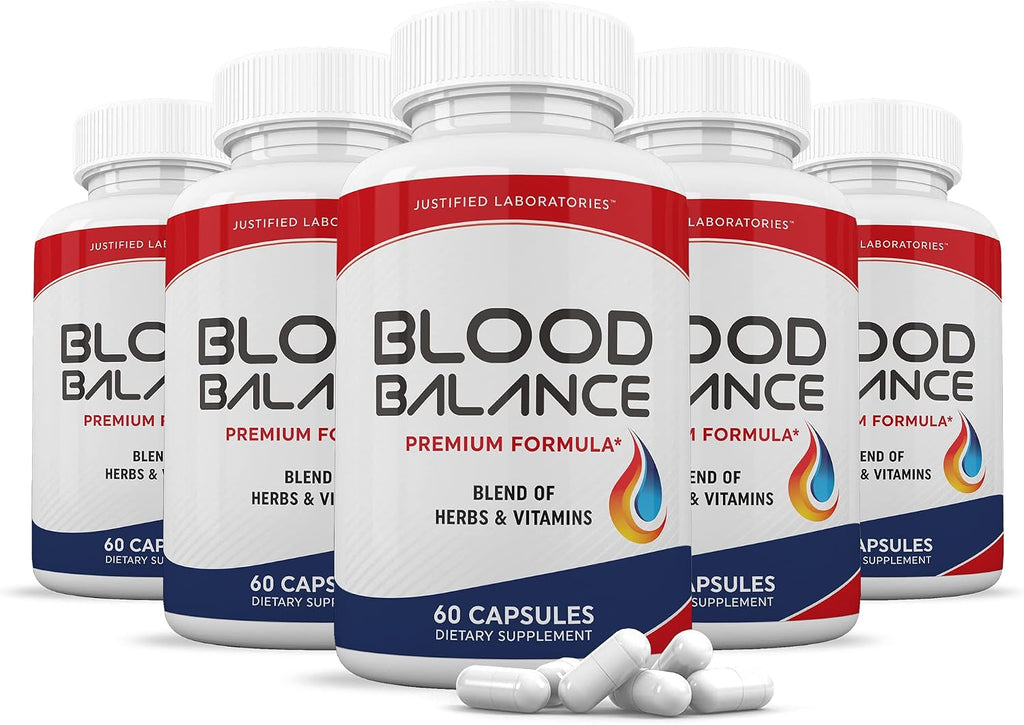 Blood Balance Advanced Formula 688 mg - 300 Cápsulas (5 Envases)