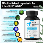 Vitavault M.E.N. Balance Pro Cápsulas - Apoyo Prostático y Energía (3 Envases)