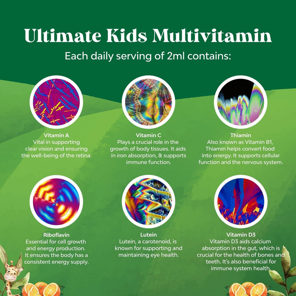 Natures Craft Multivitamínico Líquido para Niños - 59 ml