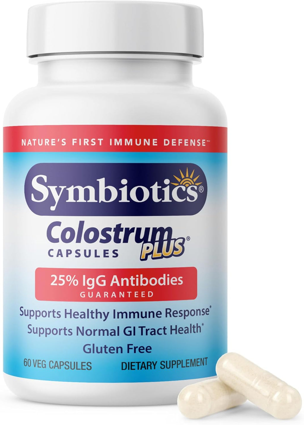 Symbiotics Colostrum – 60 Cápsulas Vegetales