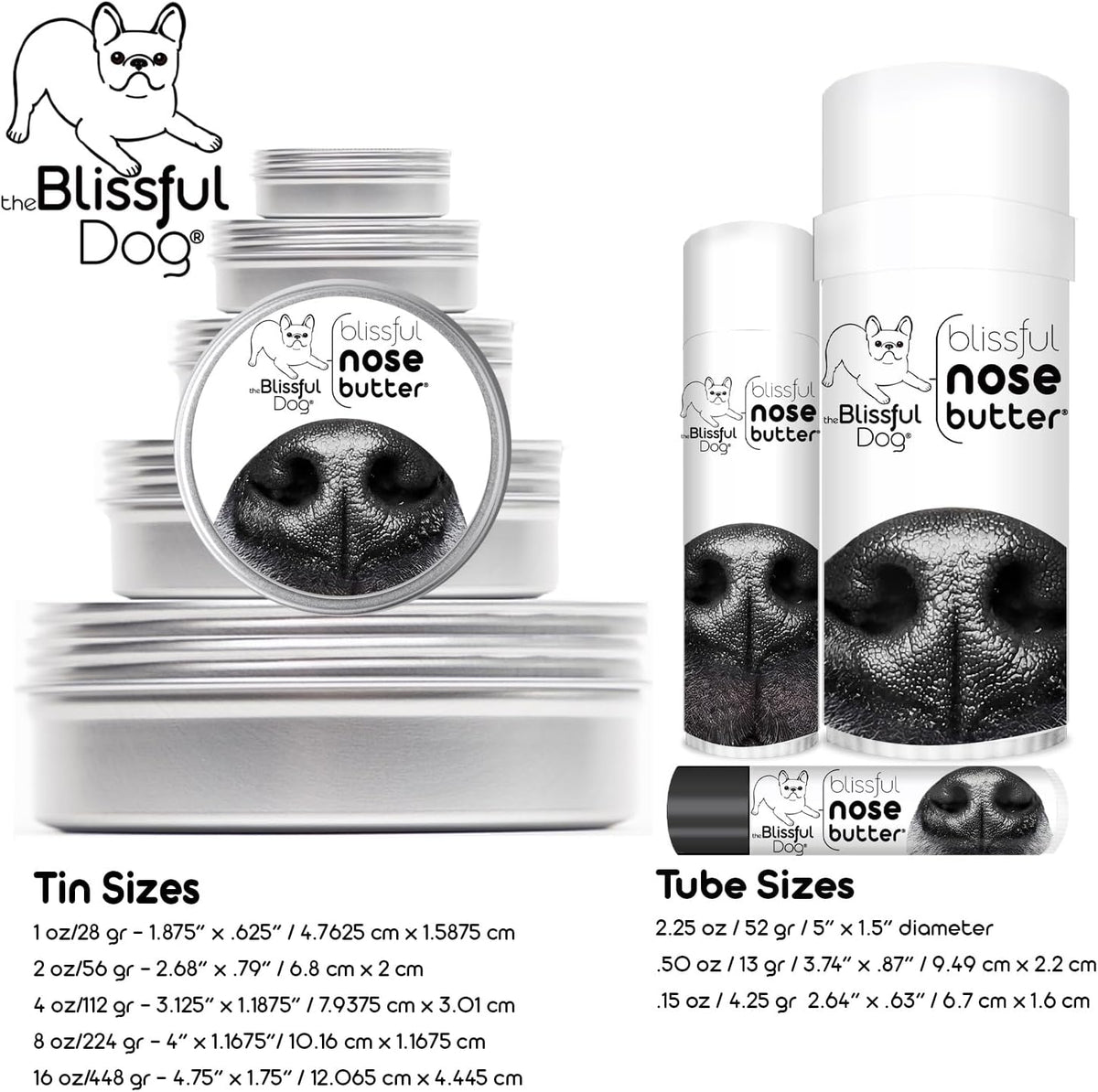 The Blissful Dog Newfoundland Unscented Nose Butter - Bálsamo para Nariz de Perro, 118 ml – Image 5