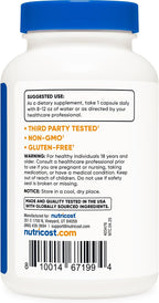 Nutricost Boro 3mg - 240 Cápsulas Vegetarianas - Sin Gluten y No Transgénico