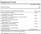ANDREW LESSMAN Extractos de Crucíferas 60 Cápsulas | Alto Contenido en Glucosinolatos y Sulforafano