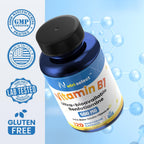 Nutriselect Benfotiamina 500 mg - 120 Cápsulas - Vitamina B1 Alta Absorción