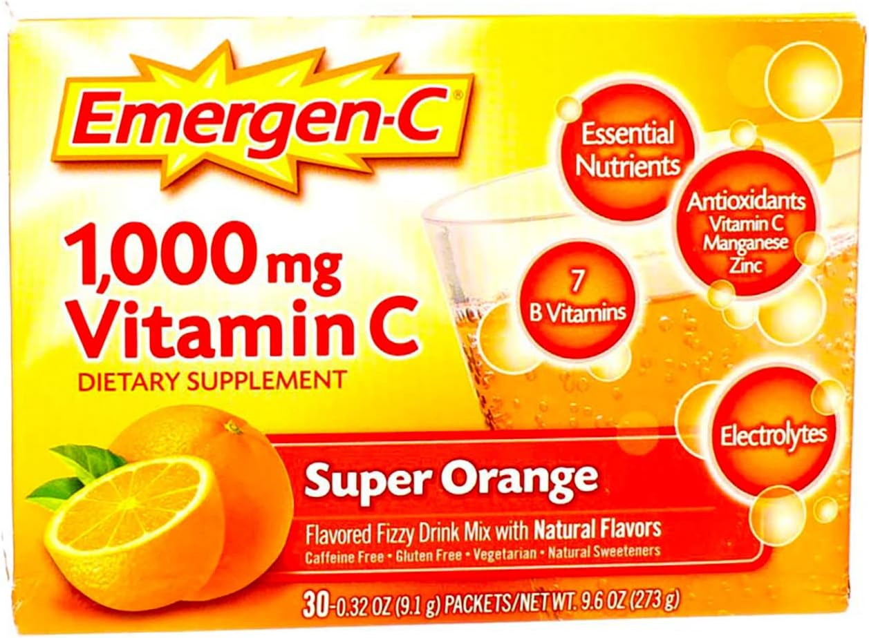 Emergen-C Super Orange - 30 Sobres (Pack de 22)