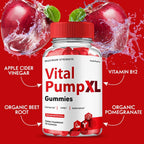 Vital Pump XL Gummies - Suplemento de Alto Rendimiento, Fórmula 100% Natural (2 Envases)