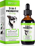 ALIVO Probiótico para Perros, Gotas Naturales 3 en 1, Sabor a Bacon, 60ml