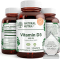 Natural Nutra Vitamina D3 400 UI - 100 Cápsulas Blandas