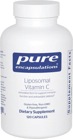 Pure Encapsulations Liposomal Vitamin C - 120 Cápsulas