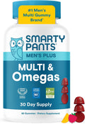 SmartyPants Men's Multivitamin Gummies - 90 Gominolas Multivitamínicas con Omega 3 DHA/EPA