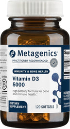 Metagenics Vitamina D3 5000 UI - 120 Cápsulas Blandas