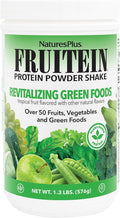 NaturesPlus FRUITEIN Revitalizing Green Foods Shake - 1.3 lbs - Batido Verde Proteico Vegetal