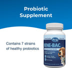 PetAg Bene-Bac - 4.5 oz Powder - Probiotics for Dogs, Cats, Exotic & Wildlife Mammals