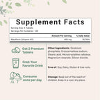 Micro Ingredients Riboflavina Vitamina B2, 400 mg por ración, 240 Comprimidos Mini