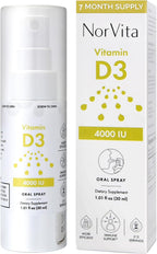 NorVita Vitamin D3 Spray 4000 IU – 30 ml (215 Dosis)