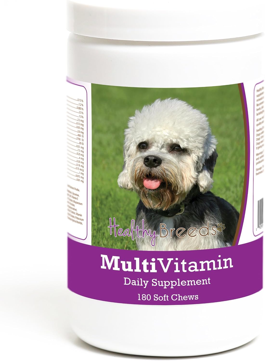 Healthy Breeds Multivitamínico en Masticables Suaves para Perros (180 unidades)
