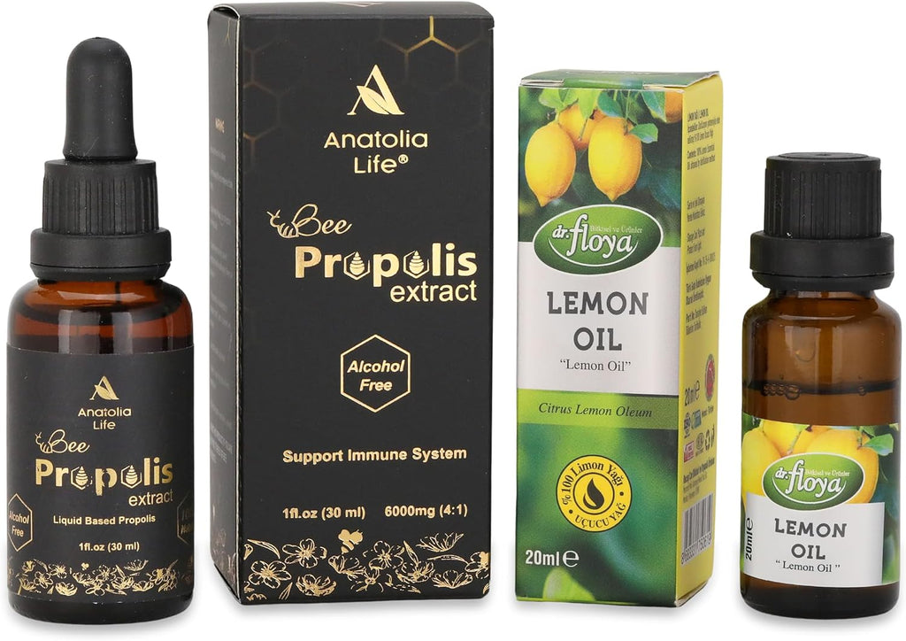 Extracto de Propóleo de Abeja Natural, 30 mL - Tintura Líquida Avanzada - Anatolia Life